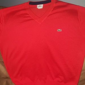 Lacoste V-neck sweater Size 6